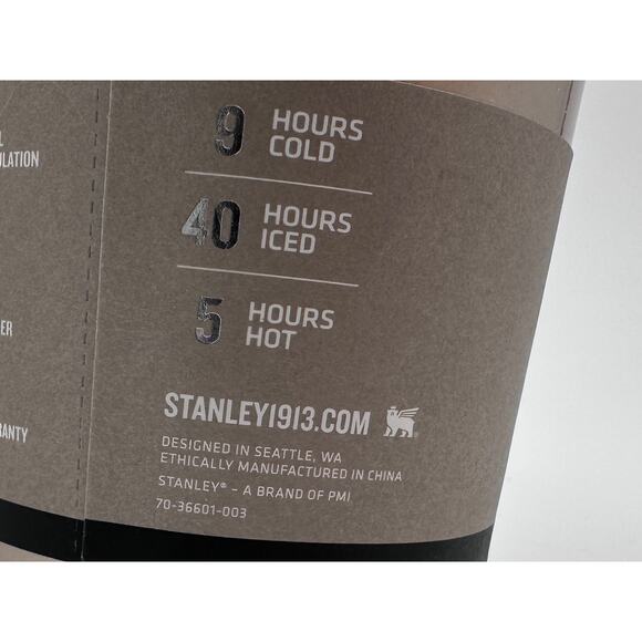 Stanley x e.l.f. H2.0 Flowstate 30oz Gold/BeigeTumbler NEW w/ defects - Picture 10 of 16